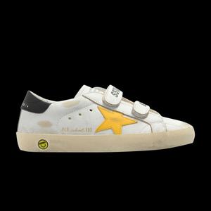 Кроссовки Golden Goose Old School Kids 'White Black Yellow'
