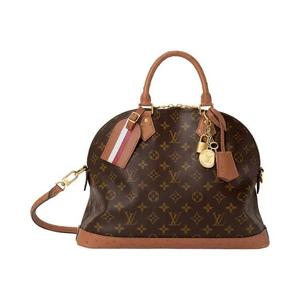Ручки Louis Vuitton Alma MM Soft Celebration 'Коричневый монограммный холст'