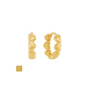 Серьги HABIB Oro Italia 916 из желтого золота GE77421125 (22K золото)