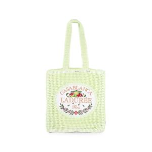 Сумка в технике кроше из коллаборации с Ladurée