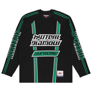 Футболки с длинным рукавом Supreme x HYSTERIC GLAMOUR Mesh Long-Sleeve Top 'Black'