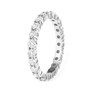 Кольцо Sadie Eternity Band из белого золота
