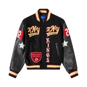 Варсити-куртки Awake NY Corazon Varsity Jacket 'Черный'