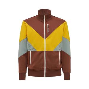 Верхняя одежда Palm Angels V Colorblock Jacket 'Brown/Yellow/Grey'