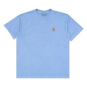 Футболки Carhartt WIP Футболка с коротким рукавом Nelson 'Piscine'