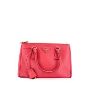Сумка-сэтчел Bicolor Double Zip Lux Tote из сафьяновой кожи