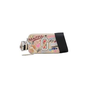 Сумки через плечо Marc Jacobs Сумка Punk Scribble Snapshot 'Бежевый/мультиколор'
