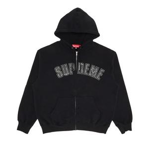 Худи Supreme x B.B. Simon Zip Up Hooded Sweatshirt 'Black'