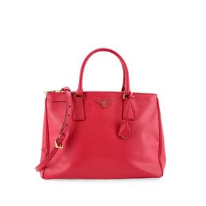 Сумка-тоут Double Zip Lux Saffiano Leather среднего размера
