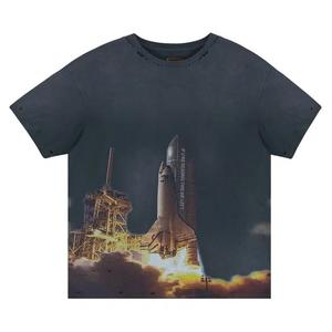 Футболка с коротким рукавом Birth Of Royal Child Rocket T-Shirt 'Темно-синий'