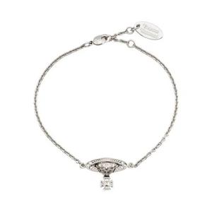 Браслет Vivienne Westwood Pina Bas Relief 'Platinum/Crystal'