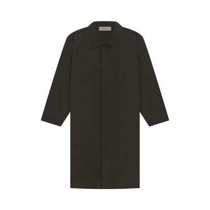Пальто Fear of God Essentials Kids Long Coat 'Off Black'