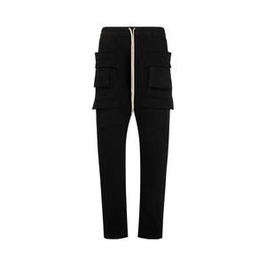 Карго-штаны Rick Owens DRKSHDW Creatch Cargo Drawstring 'Black'