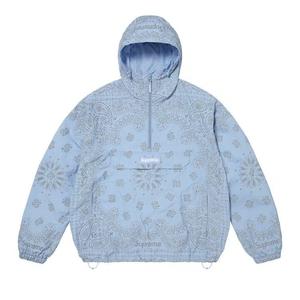 Анорак Supreme Reflective Bandana Anorak 'Светло-голубой'