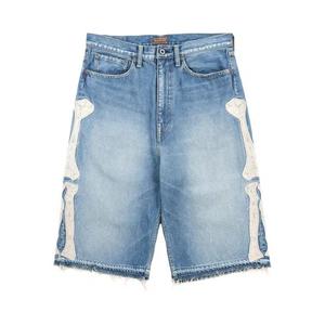 Джинсовые шорты Kapital Denim 5 Pocket Shorts (Bone) 'Blue'