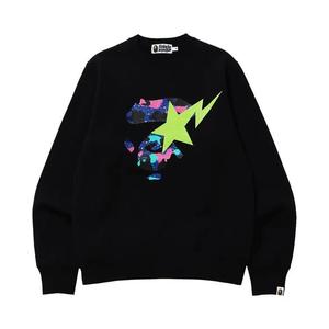 Свитеры BAPE x Kid Cudi Crew Neck 'Black'