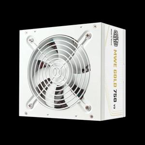 Cooler Master MWE Gold V3 ATX 3.1 White Edition Non-Modular 750W 80Plus Gold блок питания - белый