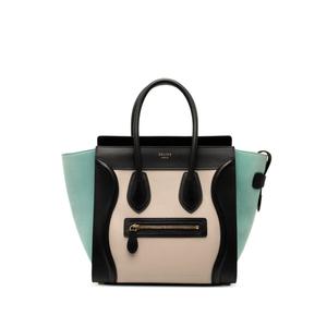 Сумка 2017 Micro Tricolor Leather Luggage Tote