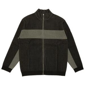 Свитер Supreme с двухцветной рифленой молнией «Черный»