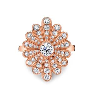 Кольцо Water Lily с бриллиантами