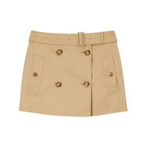 Мини-юбка Gabardine Trench
