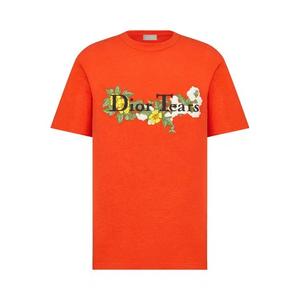 Футболки Dior x Denim Tears T-Shirt 'Red'