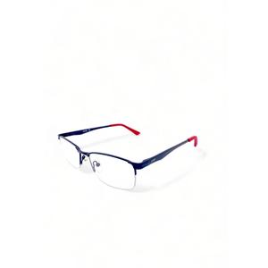 OPH Мужская прямоугольная оправа Navy Metal Optical Frame с демонстрационными линзами OPHSC1540210