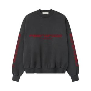 Свитшоты Fear of God Essentials Chicago Heavy Fleece Cropped Sweatshirt 'Iron Grey'