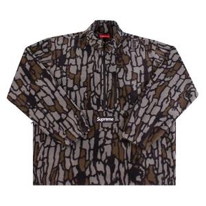 Полузастёжки Supreme x Polartec Half Zip Pullover 'Olive Treebark Camo'