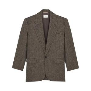 Пиджак Saint Laurent Veste 'Brown'