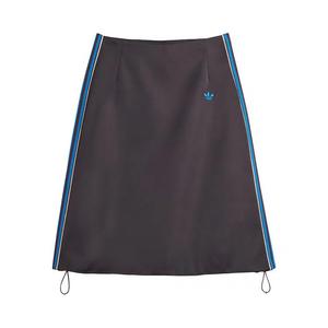 Юбки adidas x Wales Bonner Satin Skirt 'Black'