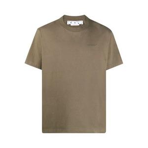 Футболки Off-White Diag Tab Slim Tee 'Army'