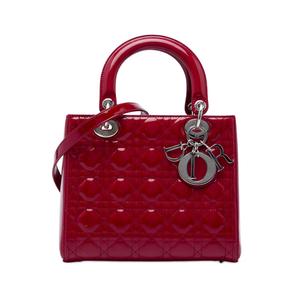 2012 Medium Patent Cannage Lady Dior сатчел