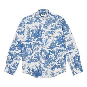 Рубашка на пуговицах Palace Willow Shirt 'Синий'
