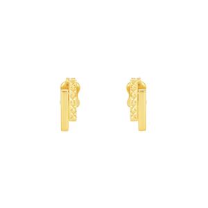 HABIB Oro Italia 916 серьги из желтого золота GE73611022 (22K золото)