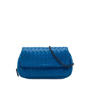 2012-2026 Mini Nappa Intrecciato Expandable Chain Flap кросс-боди сумка