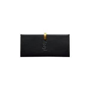 Клатчи Saint Laurent Daria Leather Clutch 'Черный'