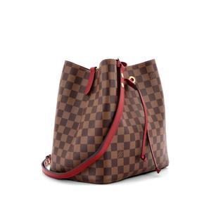 Сумка-ведро NeoNoe Damier with Leather MM