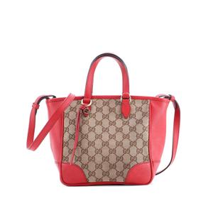 Сумка через плечо Bree Convertible Tote GG Canvas with Leather Small