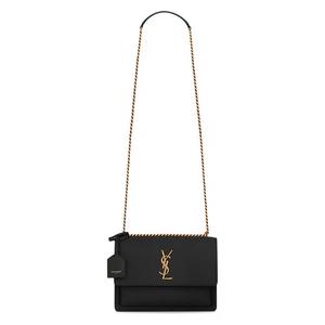 Сумки через плечо Saint Laurent Sunset Medium Chain Bag 'Черный'