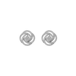 TOMEI Noeud серьги, белое золото 750/18K