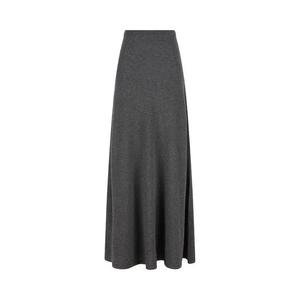 Юбки Balenciaga Maxi Skirt 'Dark Heather Grey'