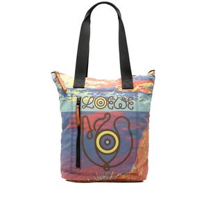 Сумка-тоут Nylon Eye Loewe Nature с принтом (2021 год)