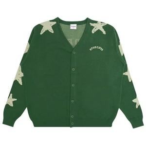 Кардиганы Students Dexter Cardigan 'Зеленый'