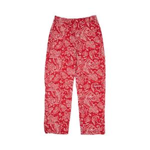 Брюки Supreme Micro Down Pant 'Red Paisley'
