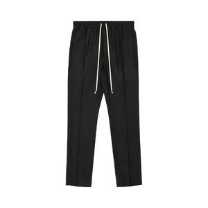 Низ Rick Owens длинные брюки слим с завязками 'Black'