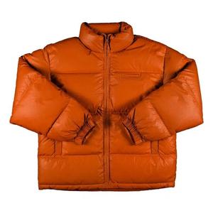 Пуховики Supreme Reflective Speckled Down Jacket «Orange»