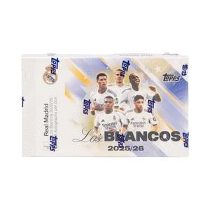Спортивные карточки 2025-26 Topps Real Madrid Los Blancos Hobby Box
