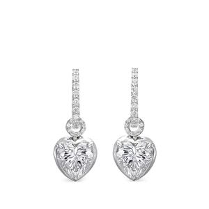 Серьги-кольца Petite Heart Pendant