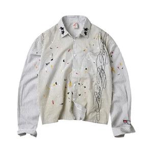 Футболки с длинным рукавом Vale Forever Artist Button Up Long-Sleeve 'Stripes'